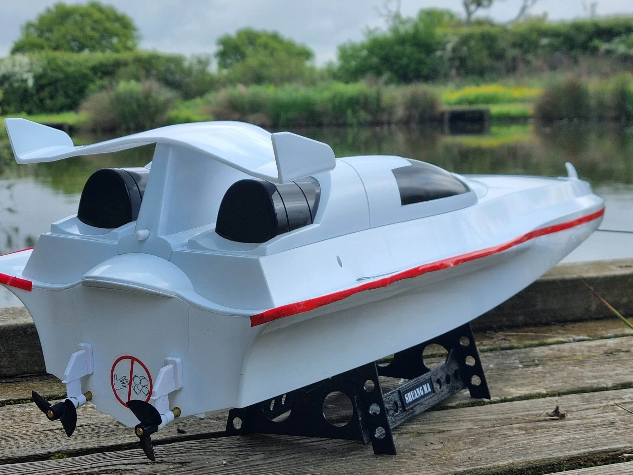 High-Speed SYMA Double Horse RC Sailboat - Atlantic Adventure Race Boat!