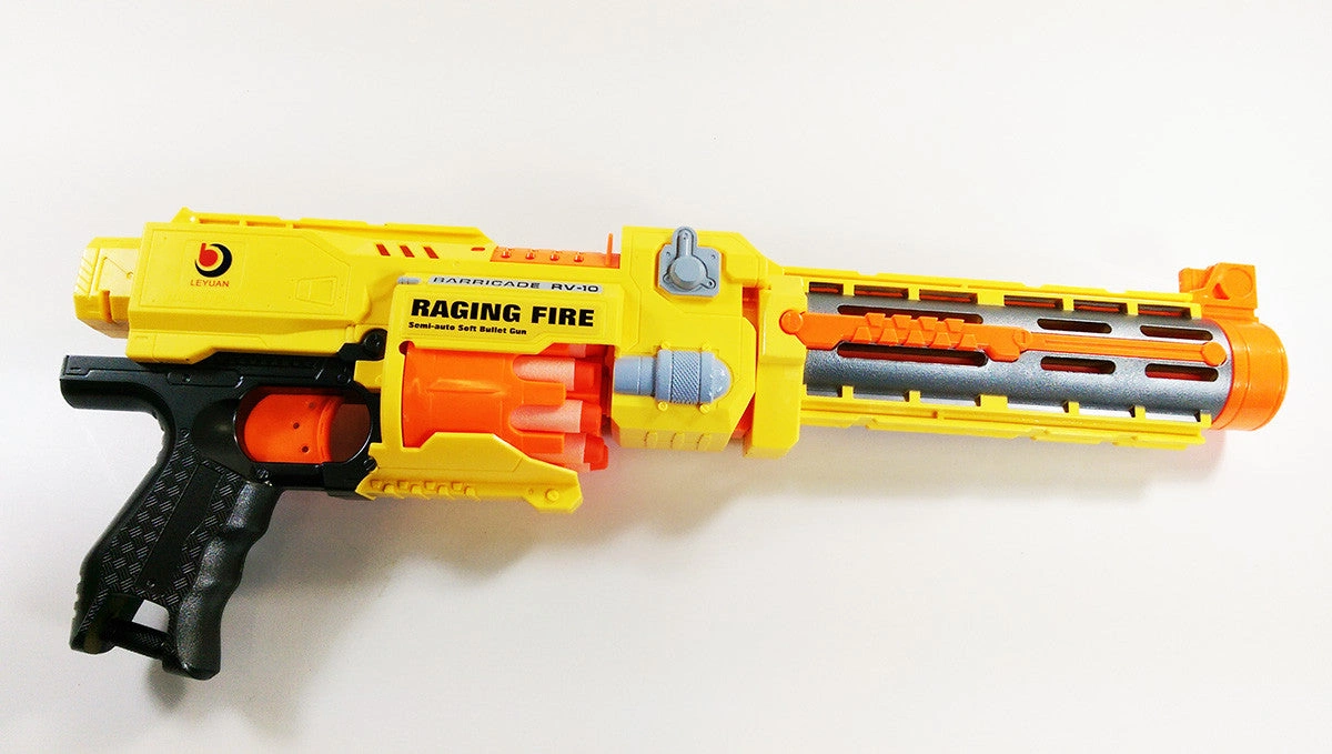 Raging Fire Zombie Nerf Dart Gun - Laser-Sharp Precision & Intense Fun!